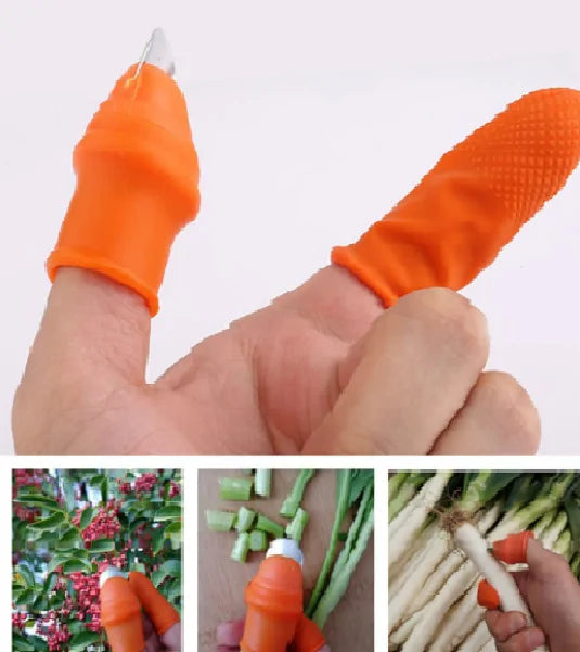 Silicone Finger Plant Blade Tool