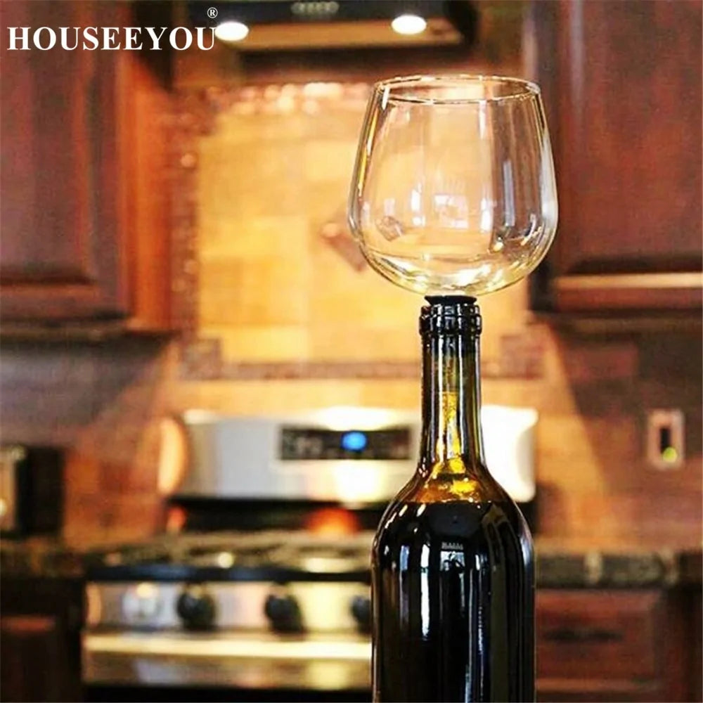 Creative Bottle Wine Glass